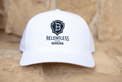 RELENTLESS REMUDA SHIELD LOGO HAT